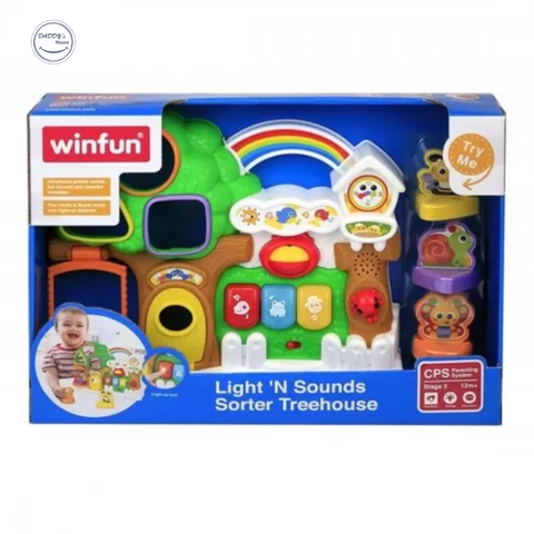 Đồ chơi ngôi nhà trên cây có nhạc Winfun 0786 (1y+)