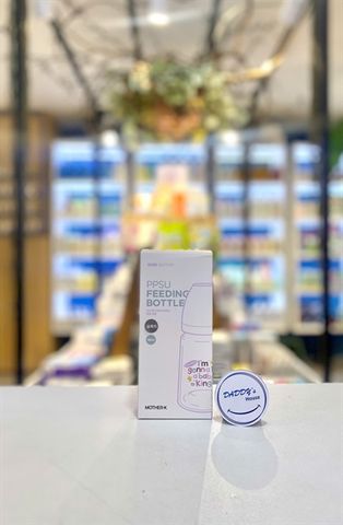 Bình sữa PPSU Morther-K - Bebe Tím (180ml)