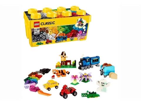 Đồ chơi lắp ráp thùng gạch trung Lego Classic - 484 chi tiết (10696)