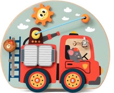 Bảng vận động ô tô cứu hỏa Fire Engine Busy Board Classic World (12 tháng)