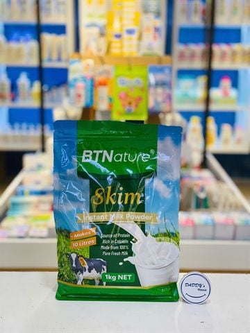 Sữa tươi tách béo dạng bột BTNature 3 tuổi (1kg)