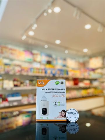 Máy lắc & giữ ấm sữa cho bé Shake 3 Plus Fatzbaby