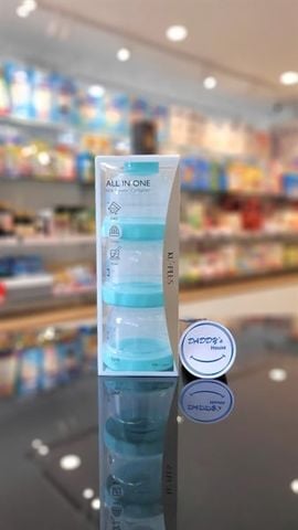 Hộp chia sữa 3 ngăn Kuku Plus KU5612 (Xanh Ngọc)