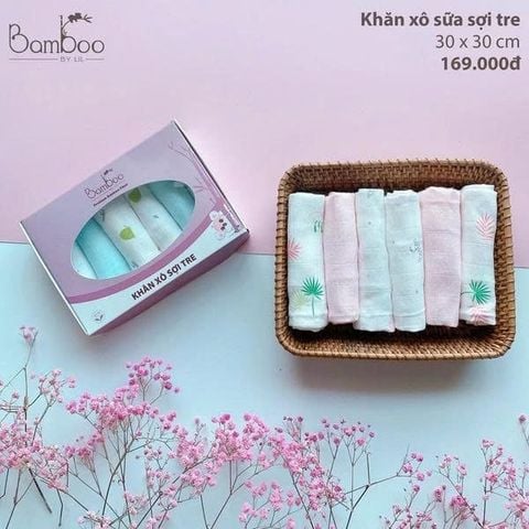 Khăn sữa Bamboo Little Love