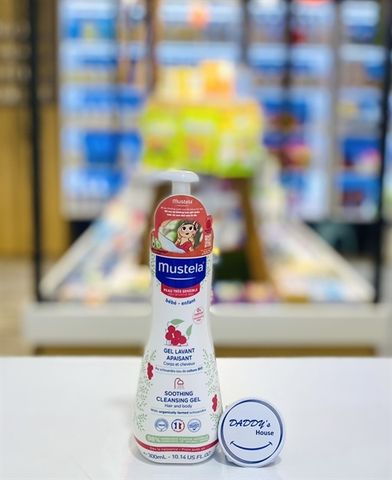 Gel tắm gội da nhạy cảm Mustela Sensitive - NK (300ml)