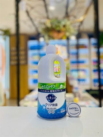 Nước rửa chén bát Kao - hương bạc hà (1250ml)