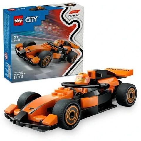 Đồ chơi Lego lắp ráp xe đua F1 - 86 chi tiết (6 tuổi)