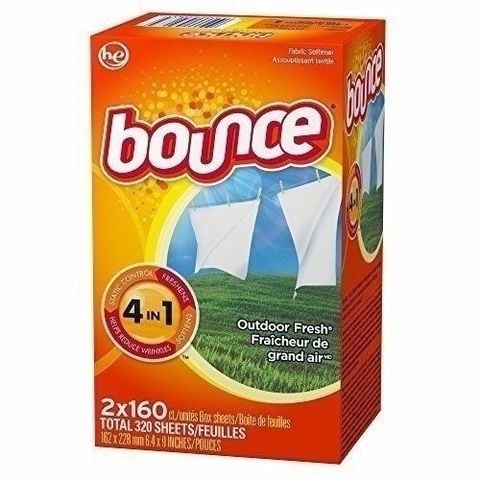 Giấy thơm quần áo Bounce - Mỹ (160 tờ)