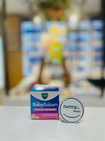 Kem bôi ấm ngực BabyBalsam Vicks 6th (50g)