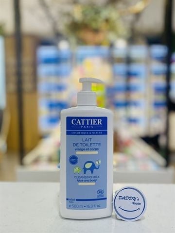 Cleansing Milk Cattier Bio Baby (500ml)