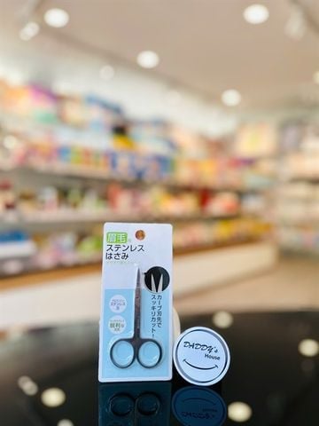 Kéo inox cắt tỉa chân mày Nhật Bản (9cm)