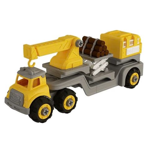 Bộ đồ chơi lắp ráp Vecto DIY 3in1 - Set công trình (OK1029)