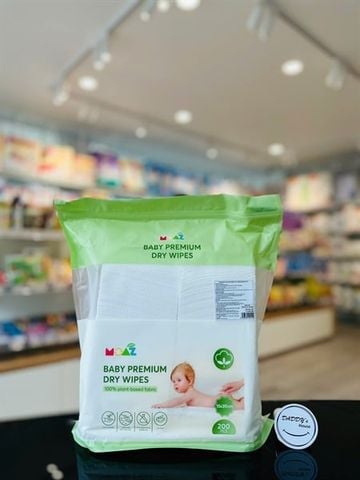 Khăn khô đa năng cao cấp Moaz Eco (200 tờ)