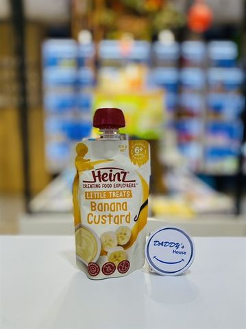 Váng sữa Heinz, kem chuối hương Vani 6th - NK (120g)