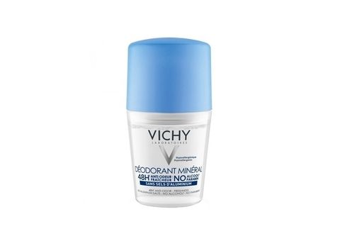 Lăn khử mùi VICHY Mineral Deodorant 48H (50ml)