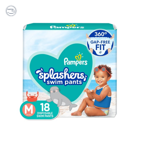 Tã bơi Pampers Splashers size M 9-15kg (18m)