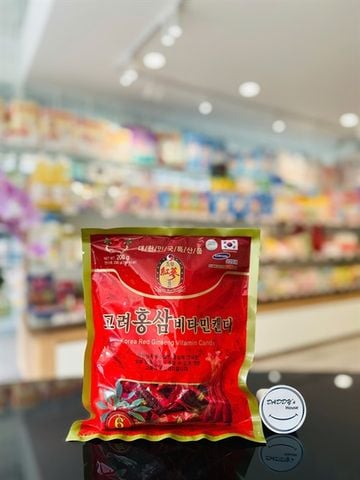 Kẹo hồng sâm Hàn Quốc Red Ginseng Vitamin (200g)