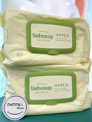 Khăn ướt Bebesup Zero (80 tờ)