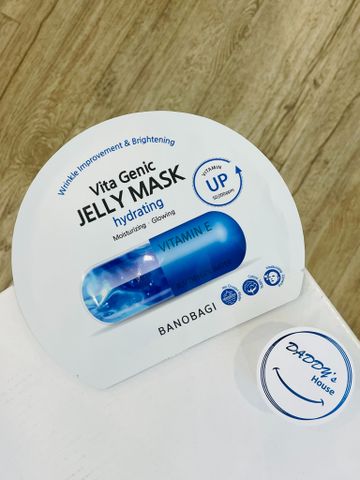 Mặt nạ Vitamin E Jelly Hydrating Banobagi (1 miếng)