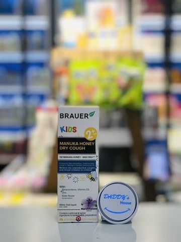 Siro Brauer Manuka Honey Kids Chesty Cough (100ml)