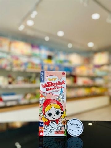 Bộ thẻ tô màu nước hình chuyện cổ tích MierEdu (3 tuổi)