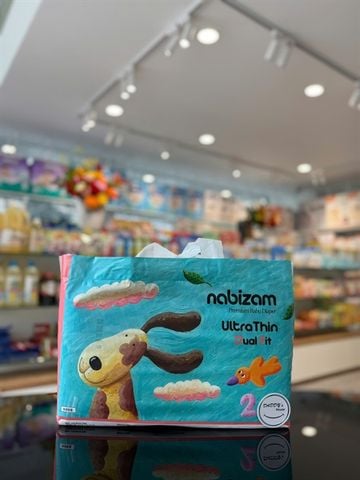 Tã dán Nabizam Ultrathin size S44 (4 - 7kg)