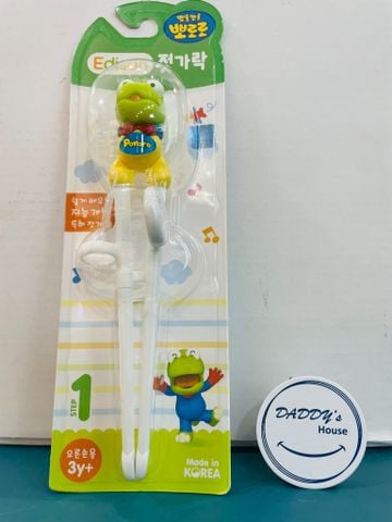 Đũa tập ăn xỏ ngón hình Khủng long Edison - CT