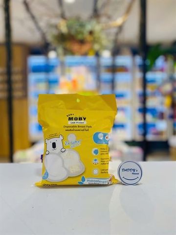 Miếng lót thấm sữa Moby (20 miếng)