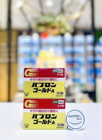 Thuốc trị ho, cảm cúm, sổ mũi PABRON GOLD A (44 gói)