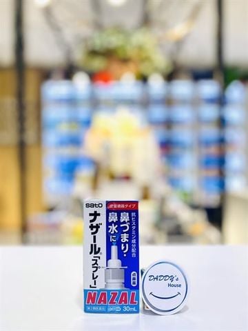 Xịt mũi hỗ trợ điều trị xoang mũi Sato Nazal Nhật (30ml)
