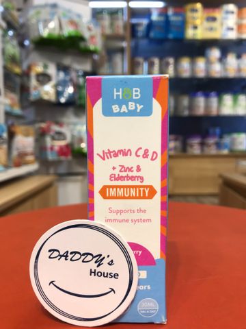 Vitamin C & D + Zinc & Immunity HB Baby (30ml)