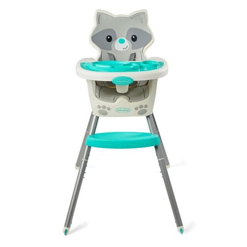 Ghế ăn cao đa năng hình cáo xám - Grow-With-Me 4-in-1 Convertible High Chair