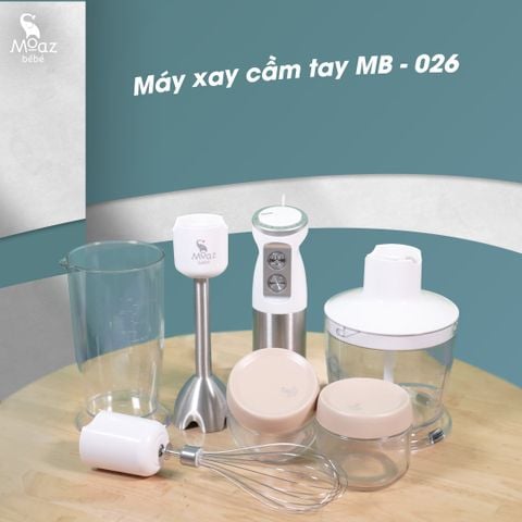 Máy xay đa năng cầm tay Moaz Bebe MB026