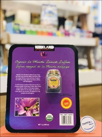 Nhụy hoa nghệ tây Saffron Kirkland (1g)