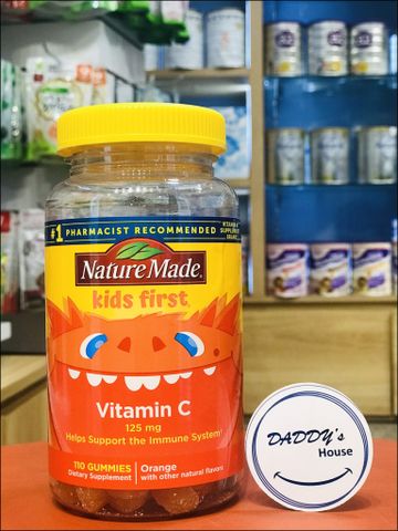 Vitamin C Nature Made từ 4 tuổi (110gummies)