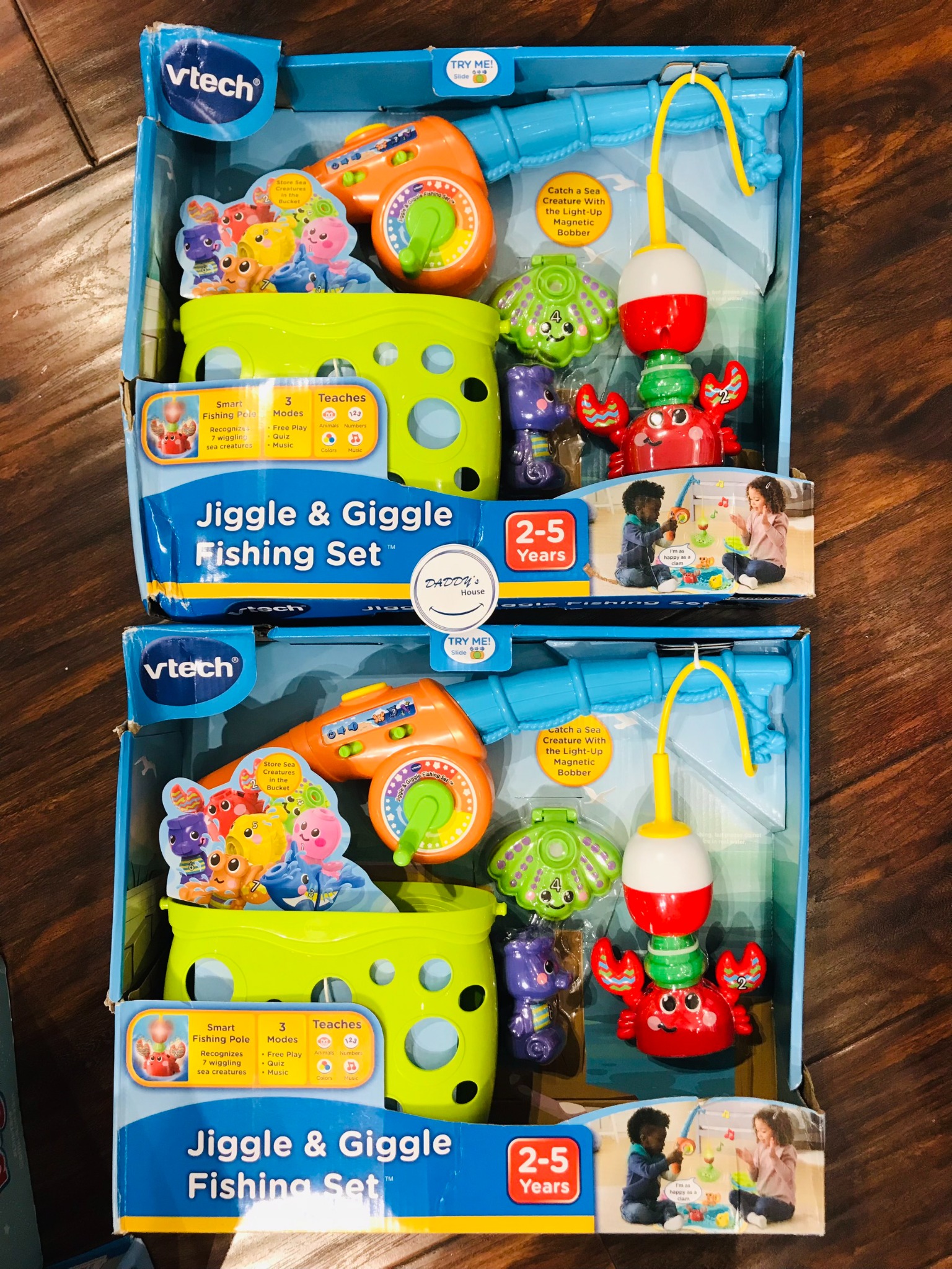 Đồ chơi câu cá VTech Jiggle and Giggle Fishing Set – Daddy's House