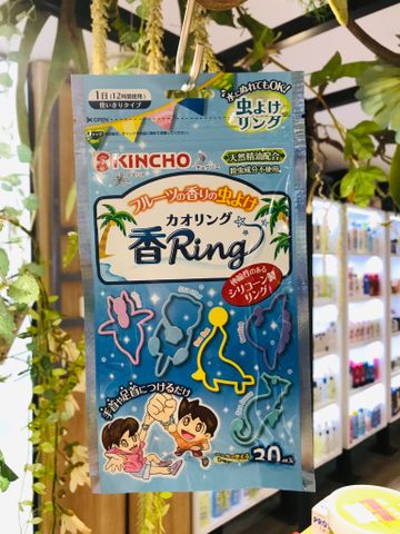 Vòng đeo tay tránh muỗi Kincho - Hương trái cây (30c)