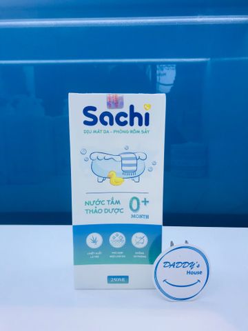 Nước tắm thảo dược Sachi 0m+ (250ml)
