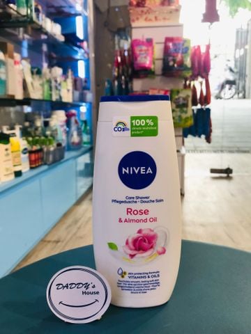 Sữa tắm Nivea Rose & Almond Oil (250ml)