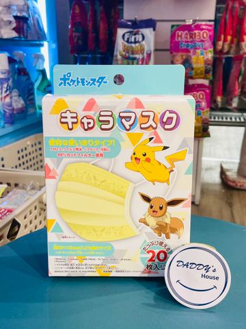 Khẩu trang Pokemon Chara (20c)