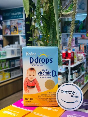 Vitamin Baby Ddrops 400IU - USA (90 giọt)