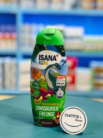 Tắm gội 2in1 Isana Kids Dinosaurier (300ml)