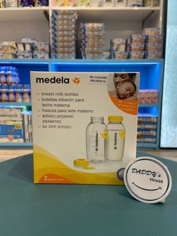 Bộ 2 bình trữ sữa Medela (250ml)