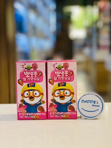 Sữa dinh dưỡng Pororo vị dâu 12m+ (190ml)