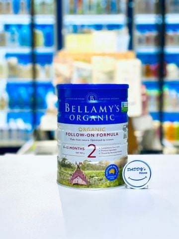 Sữa bột Bellamy's Organic 2 từ 6 - 12th (900g)