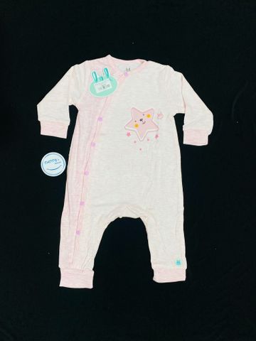 Bộ body Peptit kẻ sao hồng Little Love (0-3m)