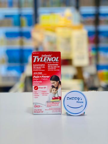 Siro Tylenol Infant's Pain + Fever Cherry (60ml)