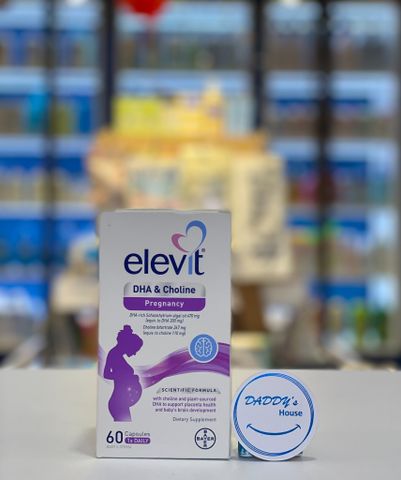 Vitamin cho mẹ mang thai Elevit DHA & Choline (60 viên)