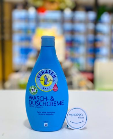 Dầu gội & sữa tắm Penaten Baby Wasch- & Duschcreme (400 ml)