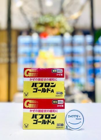 Thuốc trị ho, cảm cúm, sổ mũi Pabron Gold A - NK (44 gói)